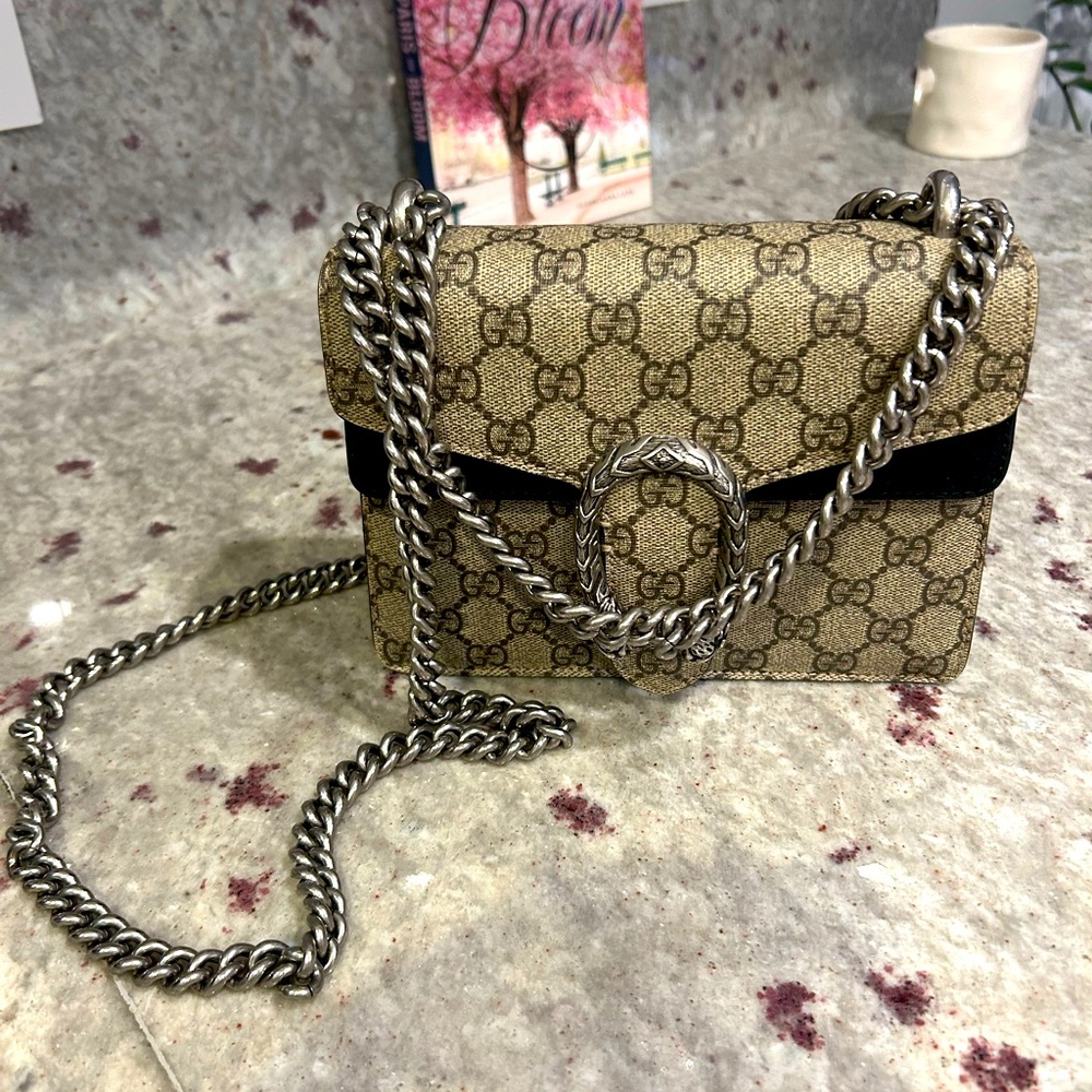 Gucci Dionysus GG Supreme mini bag - authentic